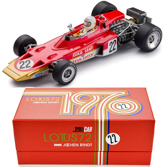 Policar Lotus 72 Monza GP 1970 Jochen Rindt 1/32 Slot Car PCW02 Limited Edition