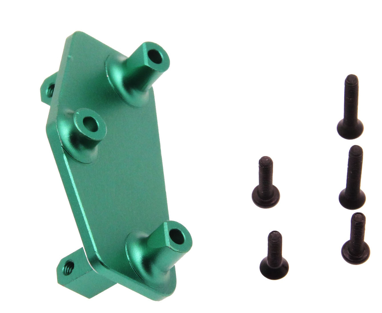 Powerhobby Aluminum Upper 4-Link Mount Green Losi Mini LMT