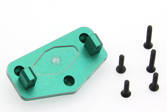 Powerhobby Aluminum Upper 4-Link Mount Green Losi Mini LMT