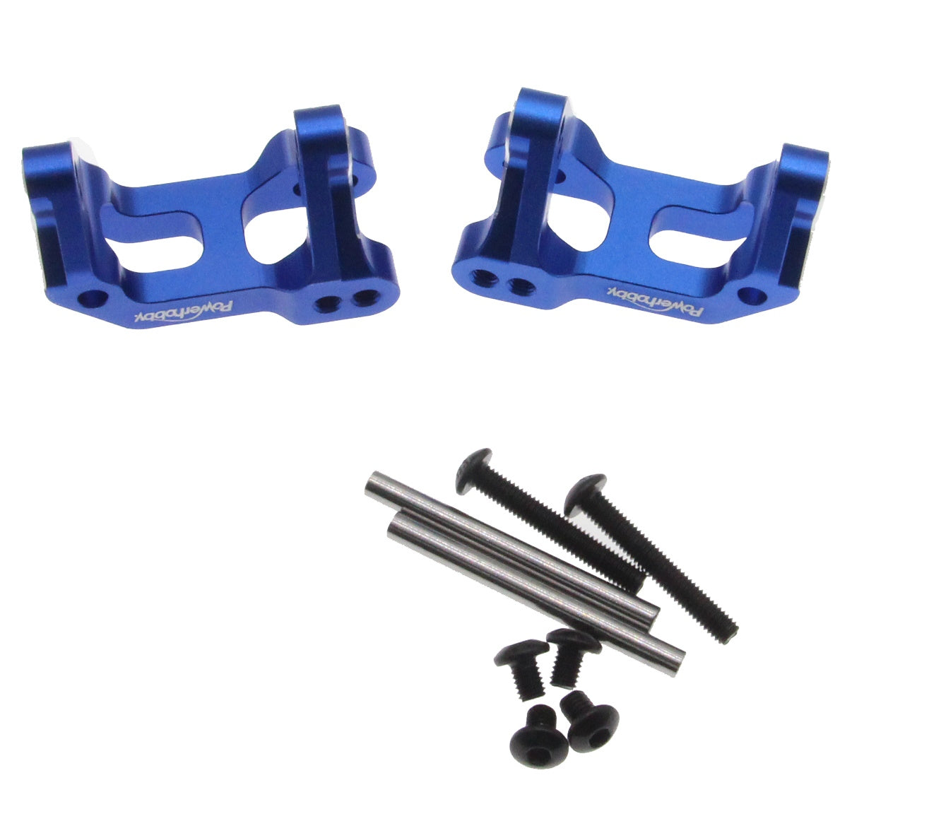 Powerhobby Aluminum C Hubs Blue Arrma Gorgon