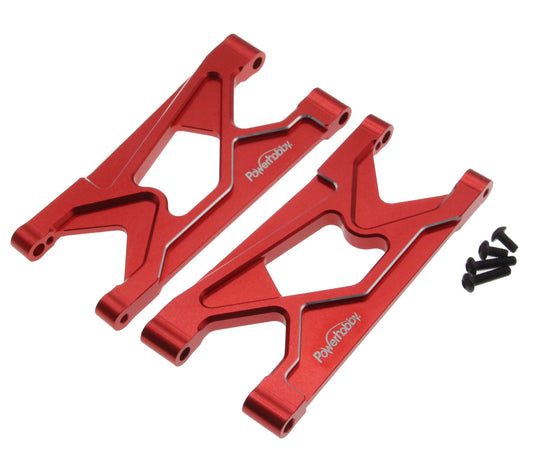 Powerhobby Aluminum Rear Suspension Arms Red Arrma Gorgon