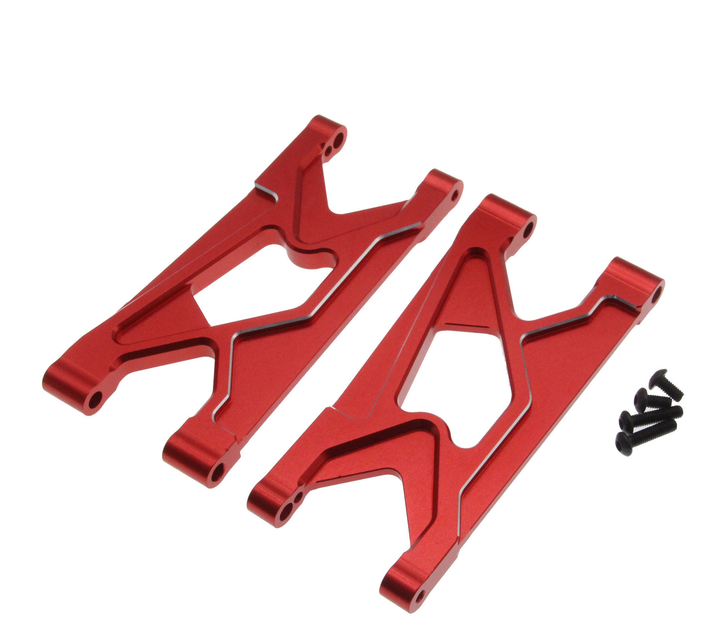 Powerhobby Aluminum Rear Suspension Arms Red Arrma Gorgon