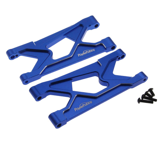 Powerhobby Aluminum Rear Suspension Arms Blue Arrma Gorgon