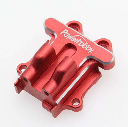 Powerhobby Aluminum Rear Gear Box Red for Arrma Granite / Mojave GROM