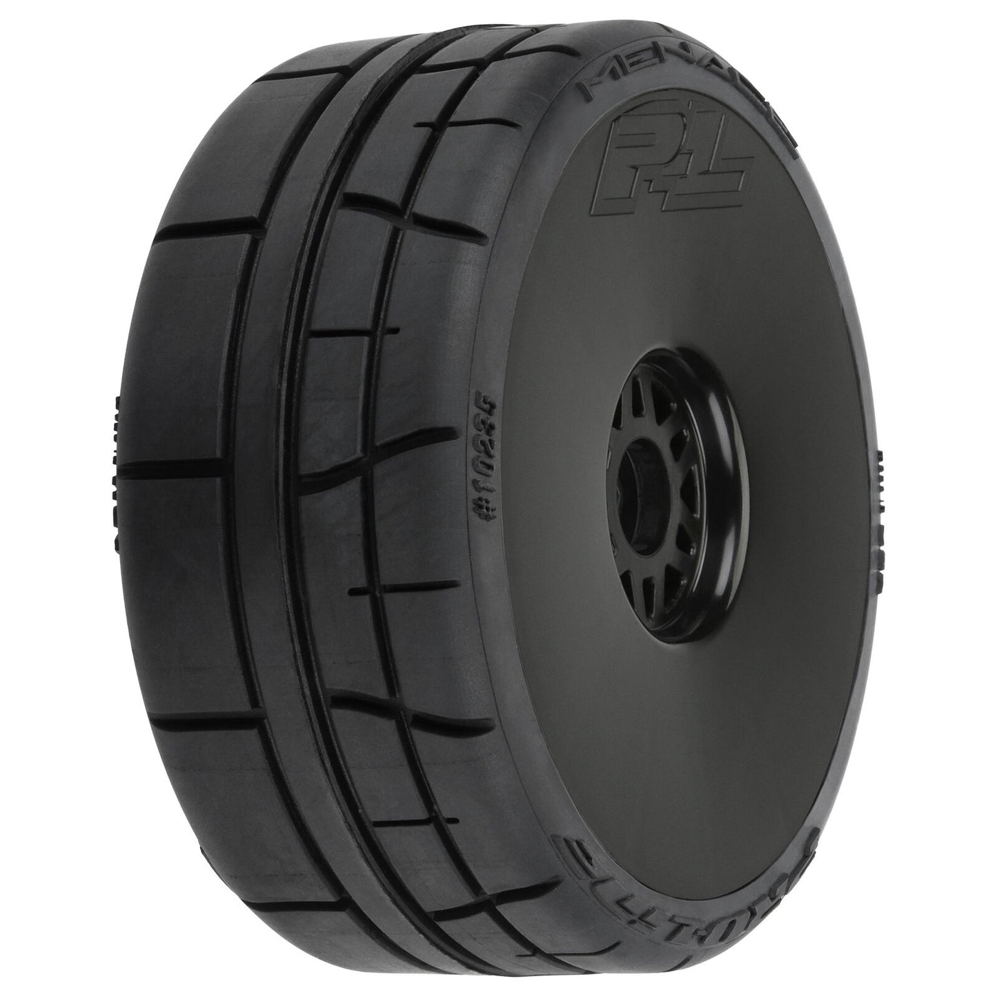 Pro-Line 1/8 Menace HP BELTED Speed Run Tires Mounted 17mm Black (2)