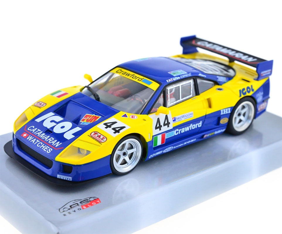 Revoslot RS0106 Ferrari F40 #44 Team Ennea SRL Igol Revo 1/32 Slot Car