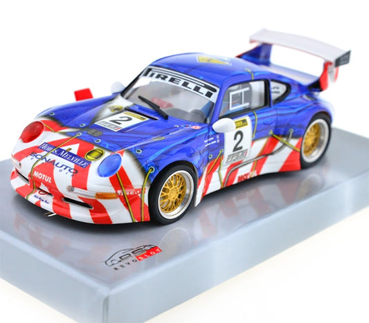 Revoslot RS0114 Porsche 911 GT2 #2 Sonauto FFSA Championship 1998 1/32 Slot Car