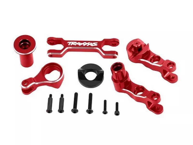 Traxxas 7746-RED - Aluminum Steering Bellcranks Red For X-Maxx