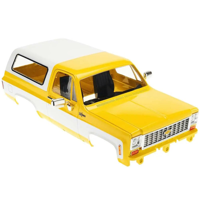 RC4WD Z-B0152 Chevy Blazer Hard Body Complete Set Yellow (RC4WDZB0152) - PowerHobby