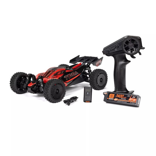 Arrma 2306ST1 TYPHON GROM 223S BLX Brushless 4X4 Small Scale Buggy RTR Red