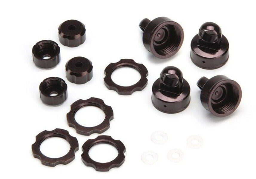 HPI 103441 Shock Color Parts Set Dark Brown Blitz - PowerHobby