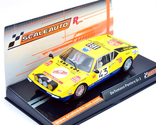 Scaleauto De Tomaso Pantera Rally Montecarlo 1/32 Slot Car R-Series SC-6084R