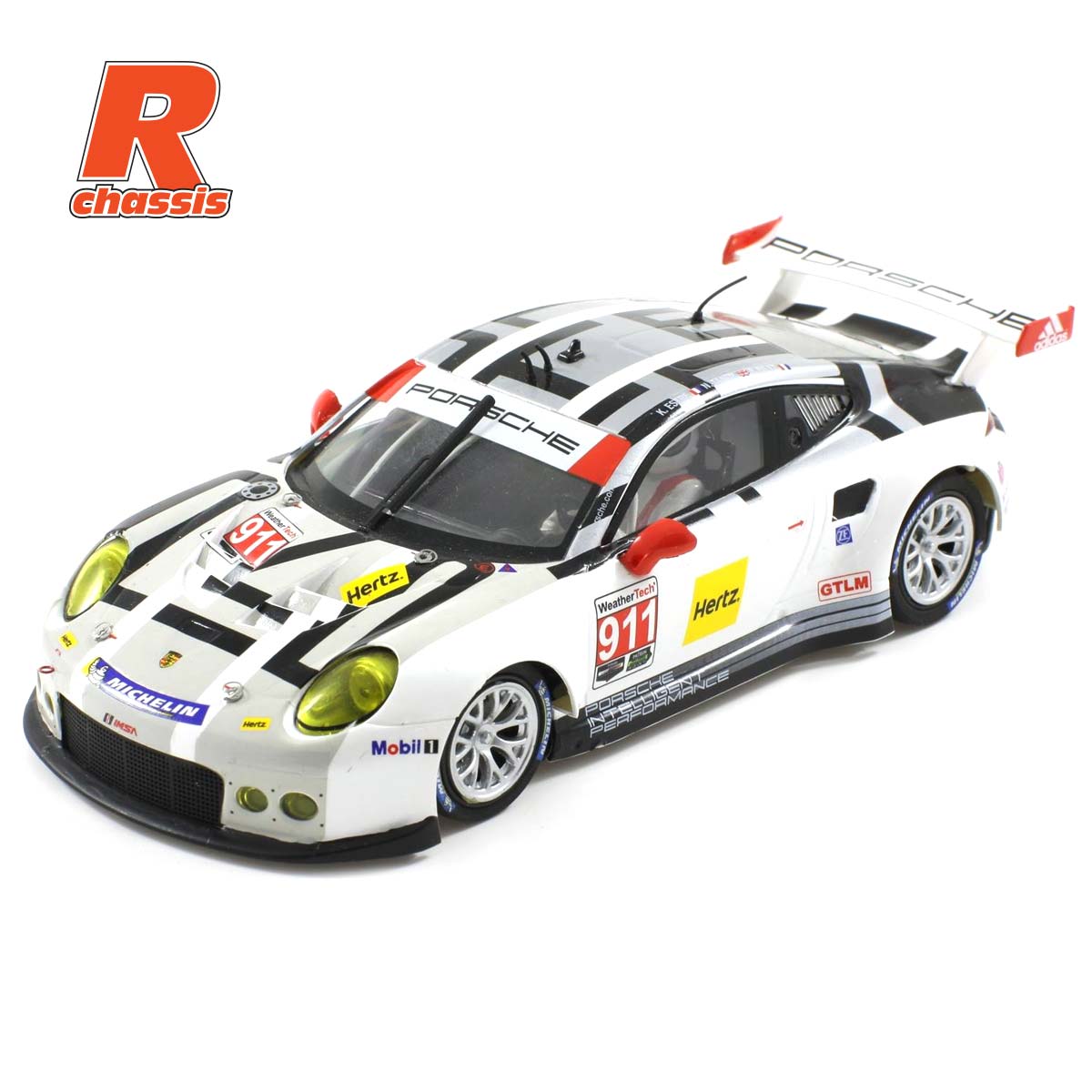 Scaleauto Porsche 911 RSR 12h Sebring 1/32 Slot Car R-Series SC-6151R