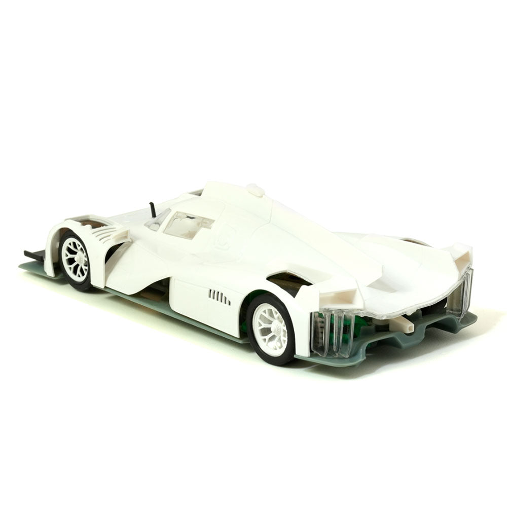 Scaleauto Peugeot 9X8 LMH Hypercar White Unpainted Kit 1/32 Slot Car SC-6325