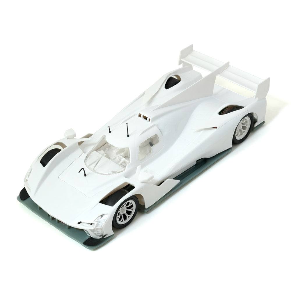 Scaleauto Cadillac V-LMdH Hypercar White Unpainted Kit 1/32 Slot Car SC-6377