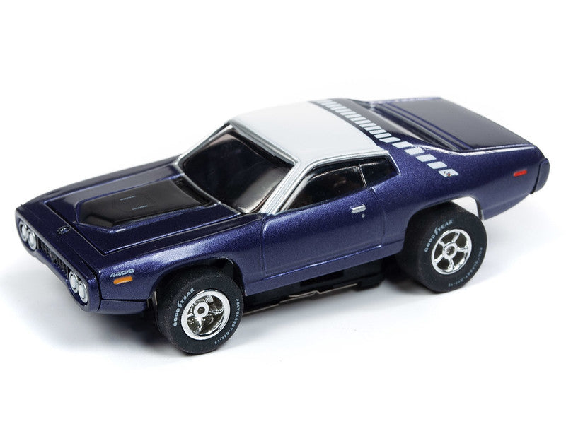 Auto World 1971 Plymouth Road Runner Xtraction R26 HO Slot Car SC341 for AFX