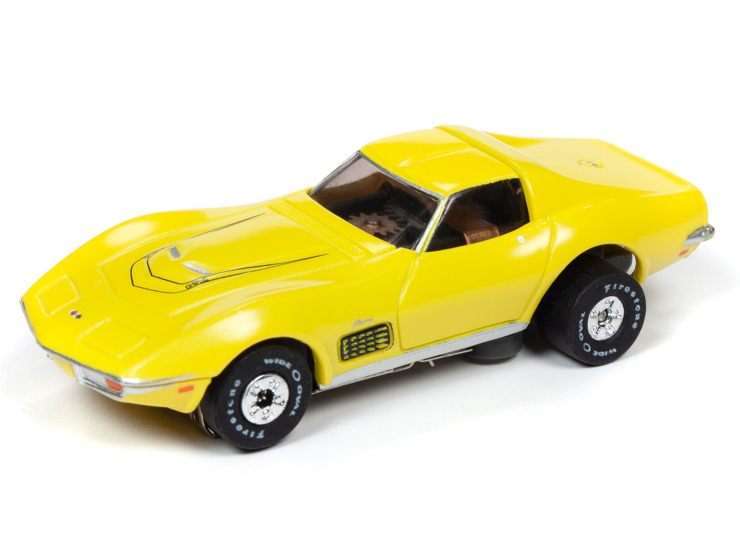 Auto World Chevy Corvette LT1 Thunderjet HO Slot Car SC349 fits AFX