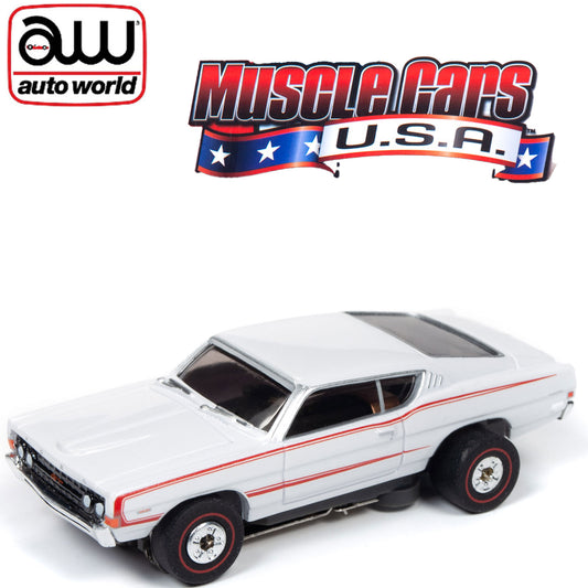 Auto World Ford Torino GT Thunderjet HO Slot Car SC349 fits AFX