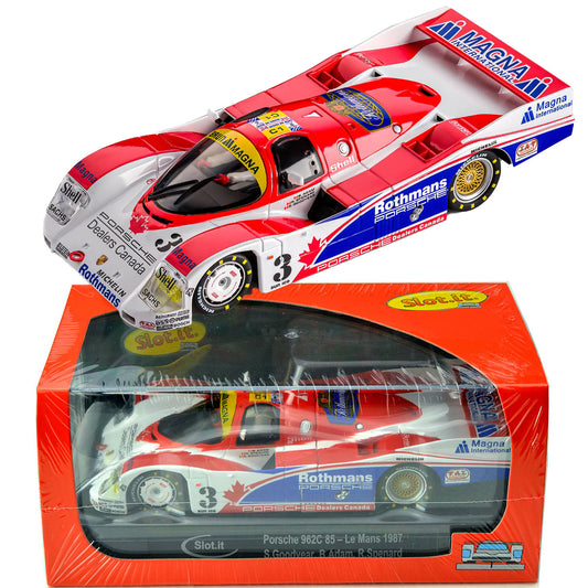 Slot.it Porsche 962C 85 Le Mans 1987 1/32 Slot Car SICA34D CA34D