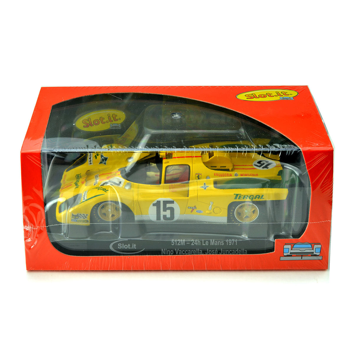 Slot.it Ferrari 512M 24h Le Mans 1971 Slot Car 1/32 SICA51C CA51C