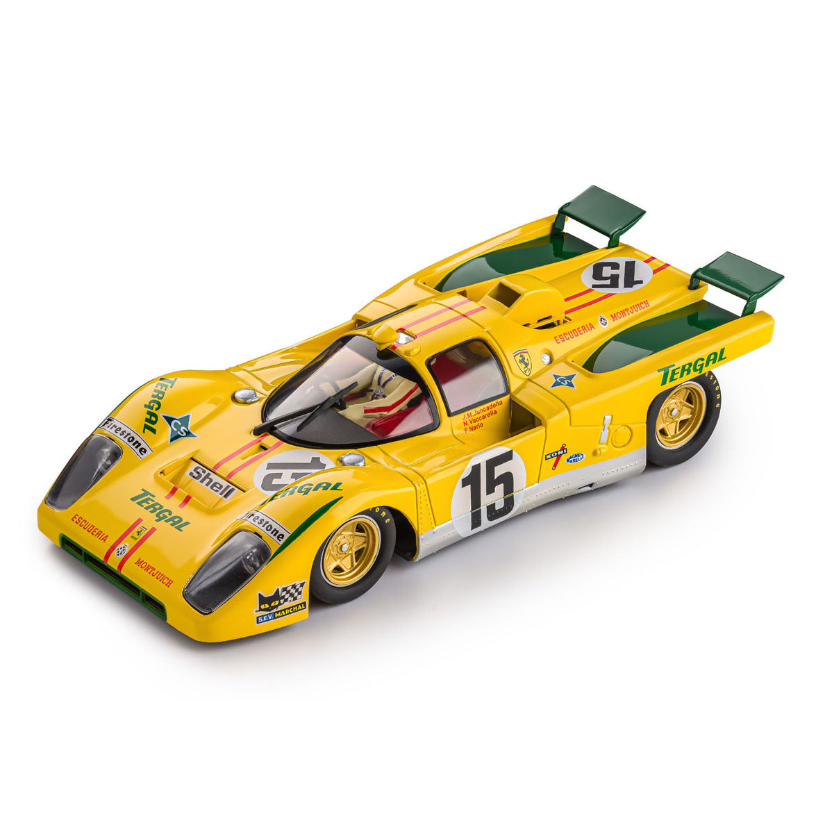 Slot.it Ferrari 512M 24h Le Mans 1971 Slot Car 1/32 SICA51C CA51C