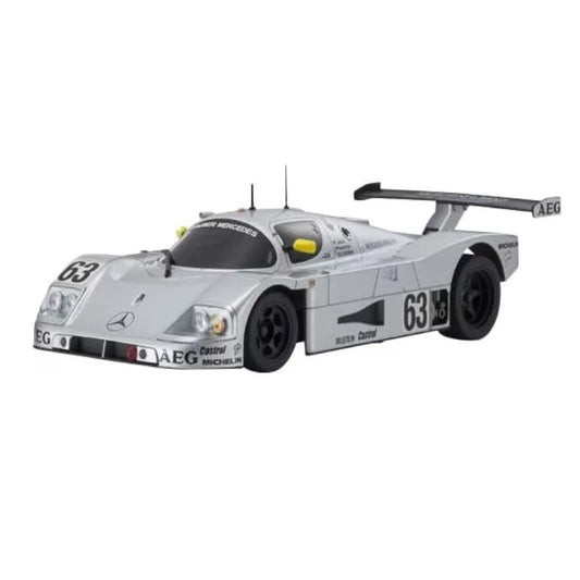 Kyosho MZP345S ASC SAUBER-MERCEDES C9 No63 1989 Painted Body For MINI-Z MR03RWD