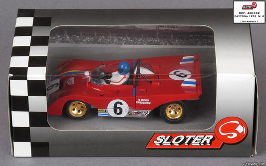 Sloter Ferrari 312 PB Daytona 1972 1/32 Slot Car 400102 for Slot.it Revoslot