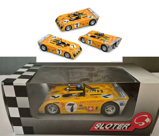 Sloter Lola T280 Le Mans 1972 Switzerland 1/32 Slot Car 400207