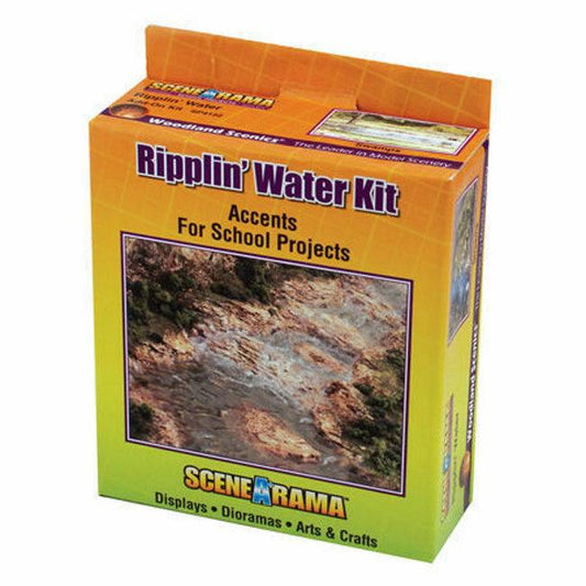 Woodland Scenics SP4122 N/HO Ripplin' Water Kit Train Scenery - PowerHobby