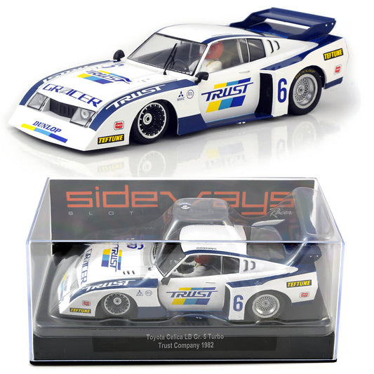 Racer Sideways Toyota Celica LB Turbo Trust Company 1982 1/32 Slot Car SW71