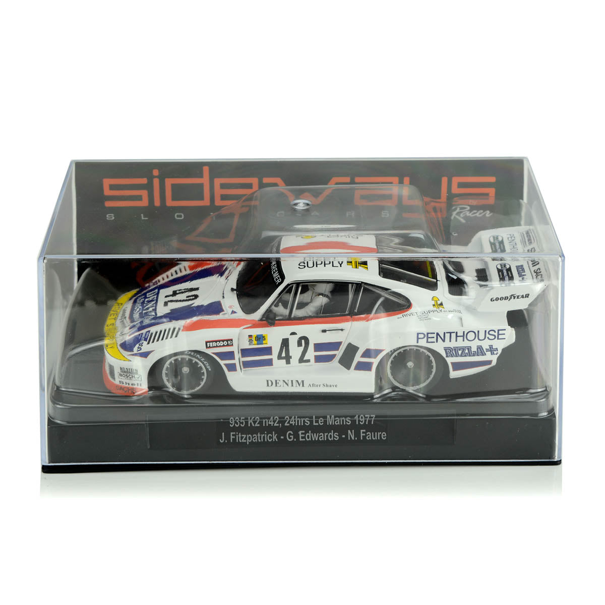 Racer Sideways Porsche 935 K2 Le Mans 1977 1/32 Slot Car SW74