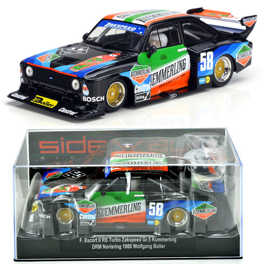 Racer Sideways Ford Escort MKII RS Turbo Zakspeed Kuemmerling 1/32 Slot Car SW77