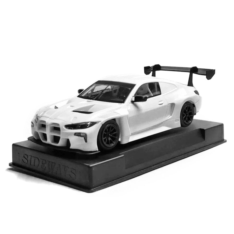 Racer Sideways BMW M4 GT3 White Unpainted  Kit 1/32 Slot Car SWCAR09K