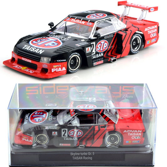 Racer Sideways Nissan Skyline Turbo GR5 Taisan SPT 1/32 Slot Car FC04