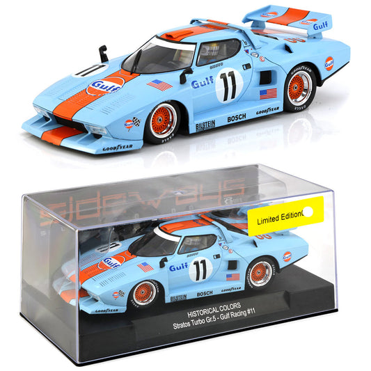 Racer Sideways Lancia Stratos Turbo GR5 Gulf Limited Edition 1/32 Slot Car