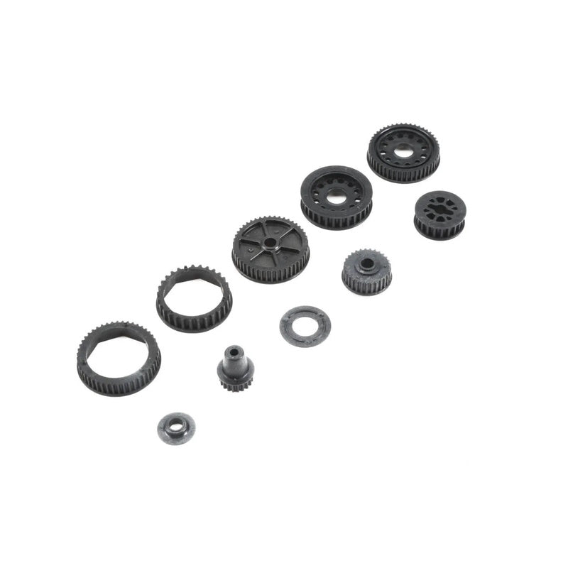 Team Losi TLR232046 22-4 2.0 Drive & Differential Pulley Set 22-4/2.0 - PowerHobby