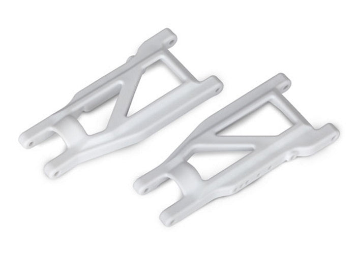 Traxxas 3655A - Front / Rear Suspension Arms, White, Rustler 4x4 - PowerHobby