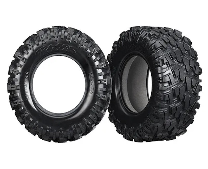 Traxxas 7770X Monster Truck Tires w/Foam X-Maxx 8s Belted / XRT