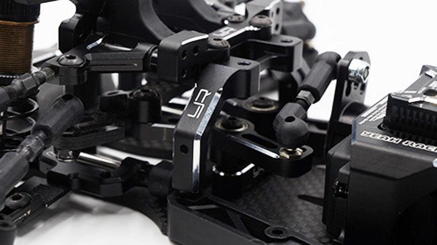 Yeah Racing Aluminum Suspension /Steering Performance Upgrade Black Yokomo YD2 - PowerHobby