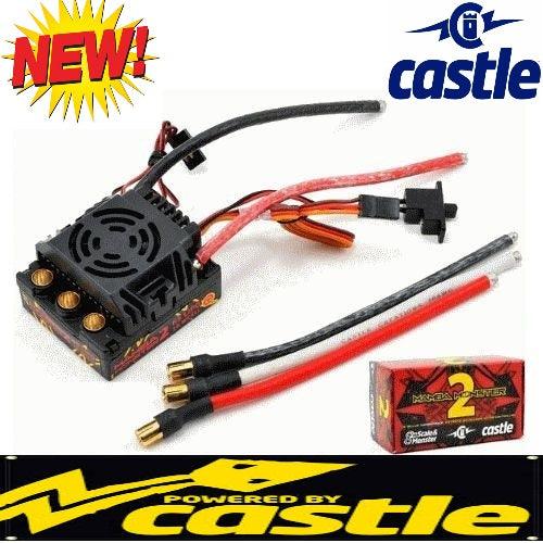 NEW Castle Creations 1/8 MM2 Mamba Monster 2 Waterproof WP ESC Speed Control - PowerHobby