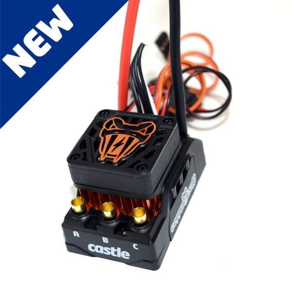 Castle Creations Copperhead 10 Waterproof 1/10 Scale Sensored Brushless ESC - PowerHobby