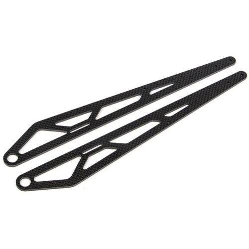 Associated ASC72086 DR10M FT Wheelie Bar Suspension Arms carbon fiber - PowerHobby