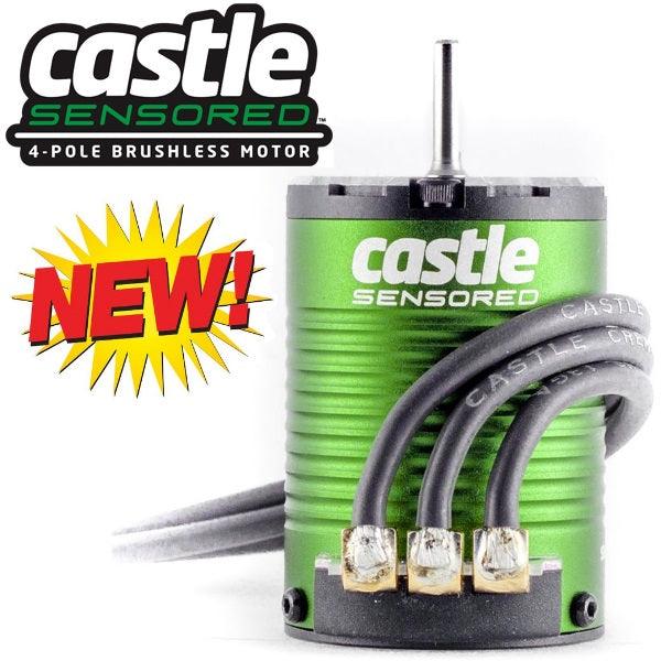 Castle Creations 060-0057-00 4-Pole Sensored BL 1406-5700KV Motor ONLY - PowerHobby