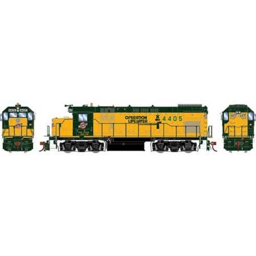 Athearn ATHG13223 HO GP15-1 w/DCC & Sound C&NW/OLS #4405 Locomotive - PowerHobby