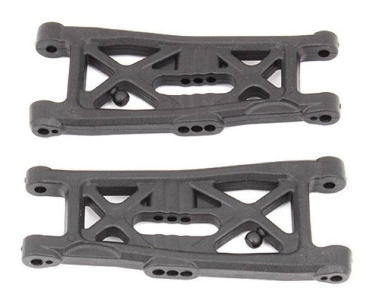 Associated 91872 Front Suspension Arms Gull Wing Carbon Fiber RC10B6 3 RC10B6.3D - PowerHobby