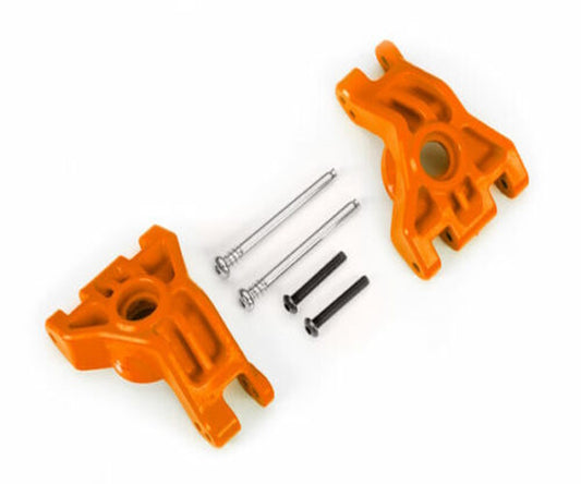 Traxxas 9050T Orange Extreme Heavy Dusty Rear Stub Axle Carriers - PowerHobby