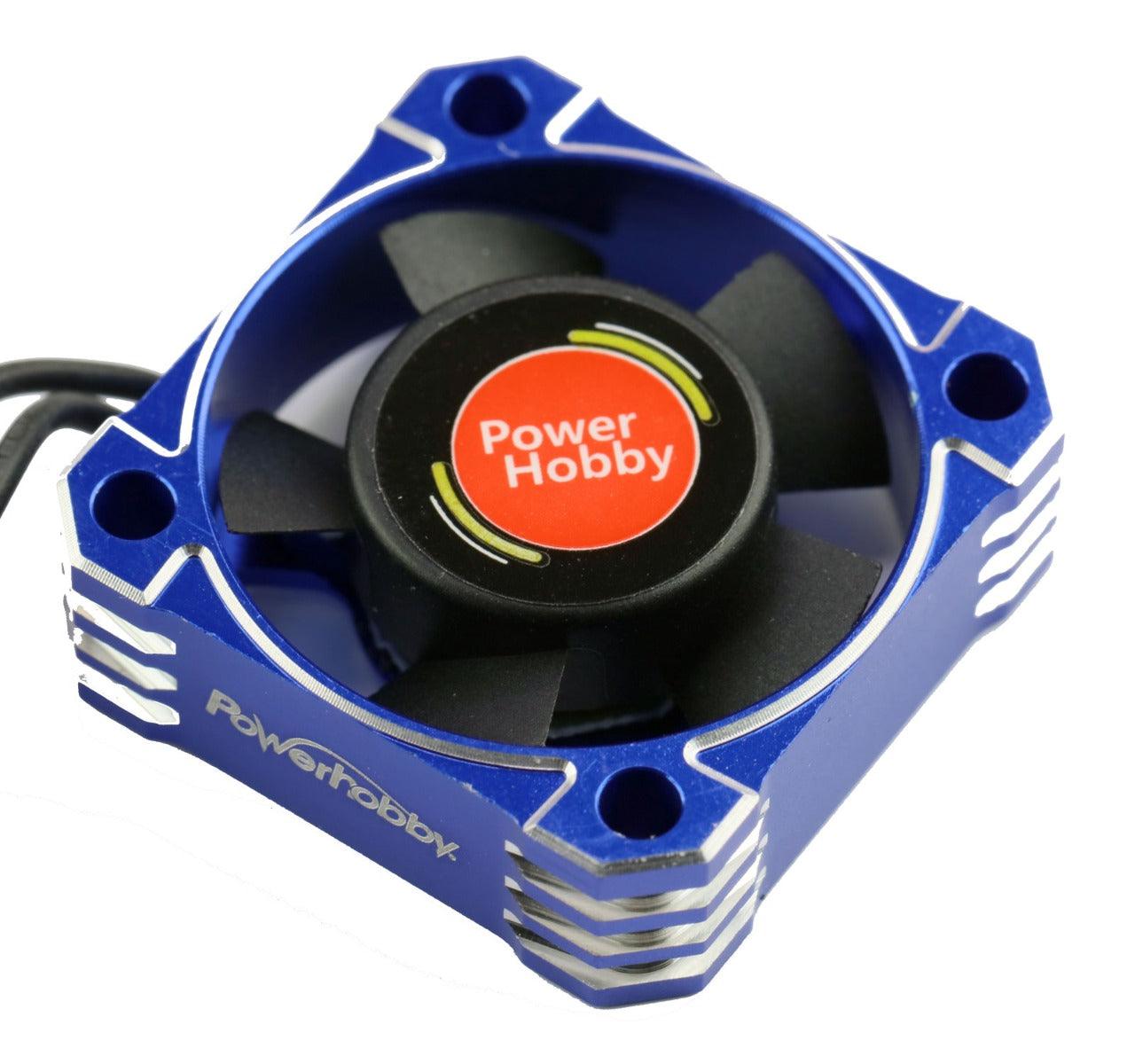 Powerhobby 30x30x10 Tornado High Speed Aluminum RC Cooling Fan 30MM - PowerHobby