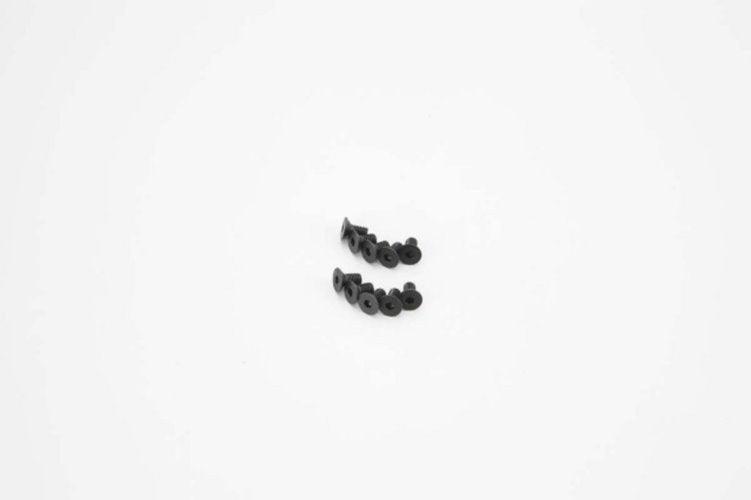 Kyosho 1-S33005H Flat Head Screw (Hex/M3x5/10pieces) Plazma Formula - PowerHobby