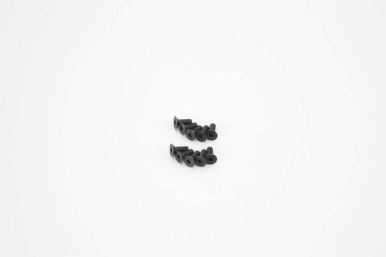 Kyosho 1-S33008H Flat Head Screw (Hex/M3x8/10pieces) Plazma Formula - PowerHobby