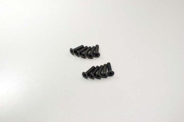 Kyosho 1-S33012 Flat Head Screw M3X12 (10Pieces) - PowerHobby